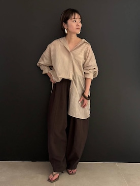 伊藤美咲さん（レディース・146cm）の夏コーディネート