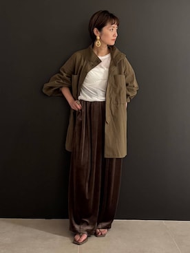 伊藤美咲さん(レディース・146cm)の夏コーディネート