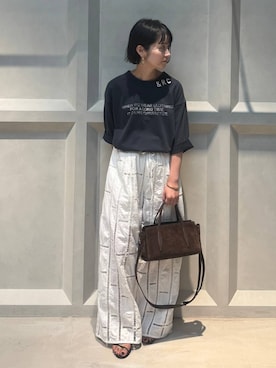 「アイテム（ピアス（両耳用））」を使った、伊藤美咲さん（レディース・146cm）の夏コーディネート