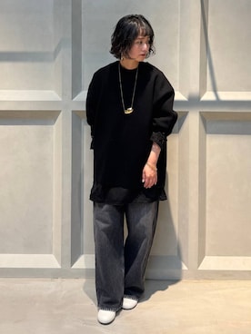 伊藤美咲さん(レディース・146cm)の冬コーディネート