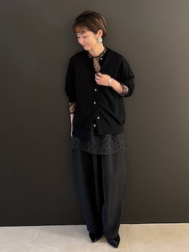 伊藤美咲さん(レディース・146cm)の秋コーディネート