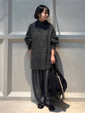 伊藤美咲さん（レディース・146cm）の冬コーディネート