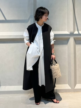 伊藤美咲さん（レディース・146cm）の秋コーディネート