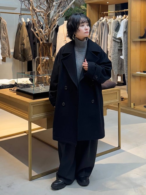 Curensology(カレンソロジー)/メルトンPコート（ピーコート