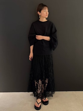 伊藤美咲さん(レディース・146cm)の夏コーディネート