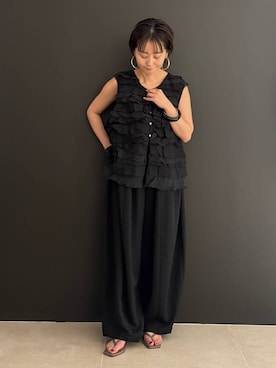 伊藤美咲さん（レディース・146cm）の夏コーディネート