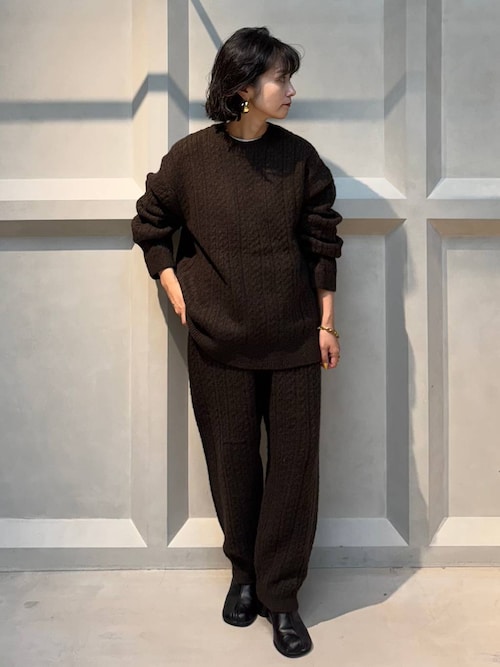 Curensology(カレンソロジー)/シャツテイルロングTシャツ（Tシャツ