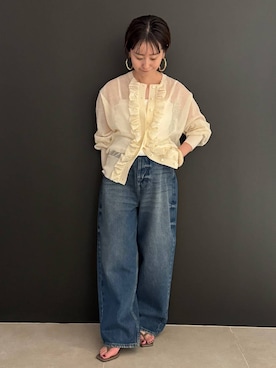 伊藤美咲さん(レディース・146cm)の夏コーディネート