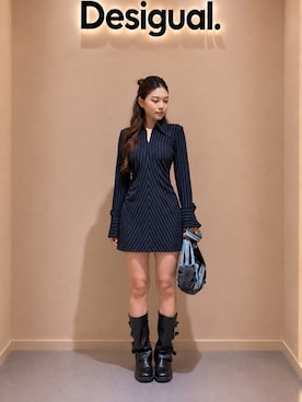 Desigual りんくう STAFFさん(レディース・168cm)の夏コーディネート