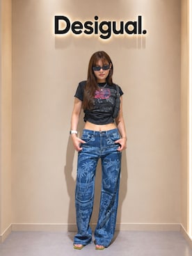 Desigual りんくう STAFFさん(レディース・168cm)の夏コーディネート