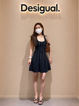 「Desigual」｜Desigual りんくう STAFFさん（レディース・168cm）の夏コーディネート