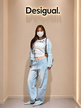 Desigual りんくう STAFFさん（レディース・168cm）の夏コーディネート