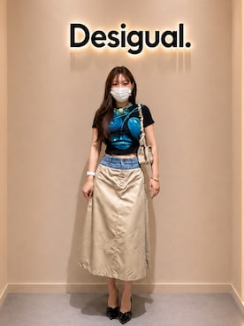 Desigual りんくう STAFFさん(レディース・168cm)の夏コーディネート