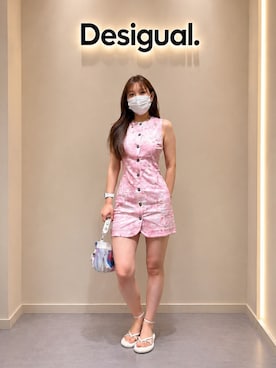 Desigual りんくう STAFFさん（レディース・168cm）の夏コーディネート