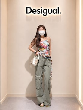 Desigual りんくう STAFFさん(レディース・168cm)の夏コーディネート