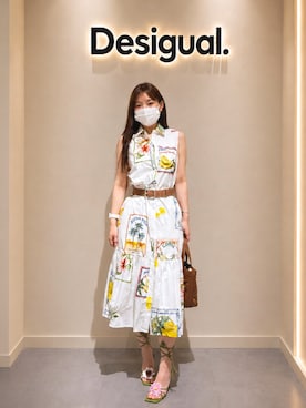 Desigual りんくう STAFFさん（レディース・168cm）の夏コーディネート