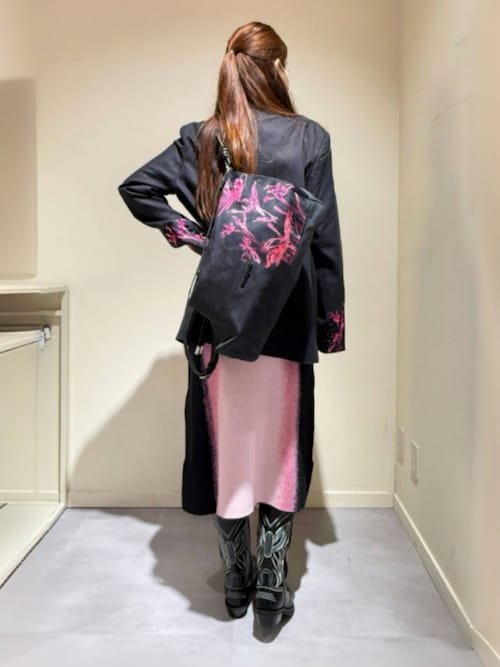 セール】JOLENECOWBOYBLACKREPR レザーウェスタンブーツミドルハーフ