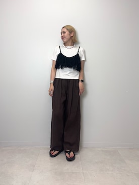 和さん（レディース・161cm）の夏コーディネート