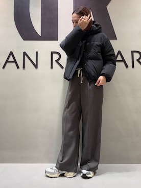 「URBAN RESEARCH ROSSO WOMEN（アーバンリサーチ　ロッソ）のアイテム（ダウンジャケット/コート）」を使った、和さん（レディース・161cm）の冬コーディネート