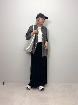 「RODE SKO（ロデスコ）のアイテム」を使った、和さん（レディース・161cm）の秋コーディネート