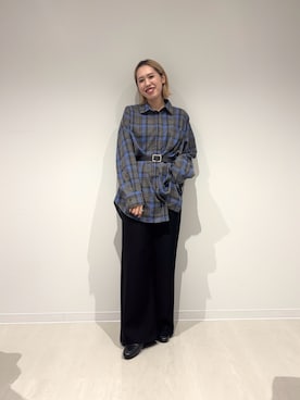 和さん（骨格ナチュラル・レディース・161cm）の秋コーディネート