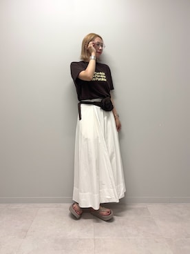 和さん(レディース・161cm)の夏コーディネート