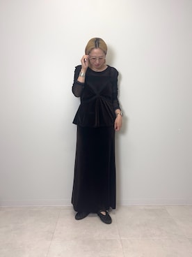 和さん(レディース・161cm)の秋コーディネート