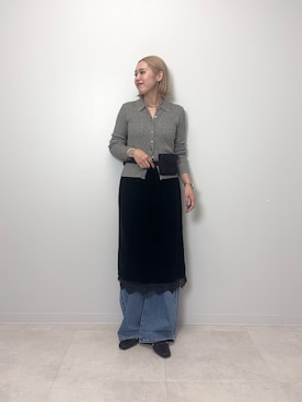 和さん（レディース・161cm）の秋コーディネート