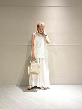 「20代後半」｜和さん（レディース・161cm）の夏コーディネート