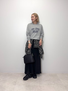 和さん（レディース・161cm）の秋コーディネート