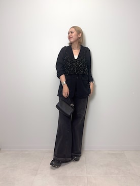 和さん(レディース・161cm)の秋コーディネート