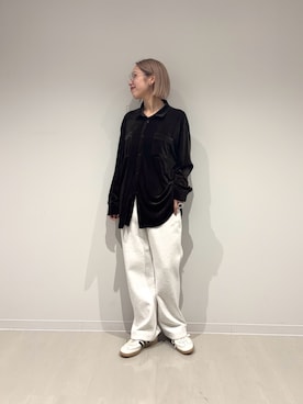 和さん（レディース・161cm）の冬コーディネート