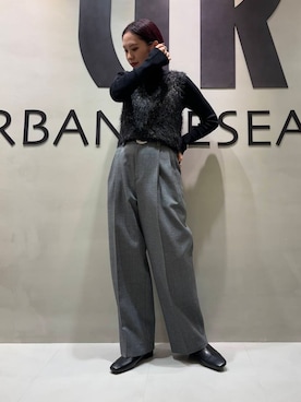 「nicholson&nicholson（ニコルソンアンドニコルソン）のアイテム」を使った、和さん（レディース・161cm）の秋コーディネート