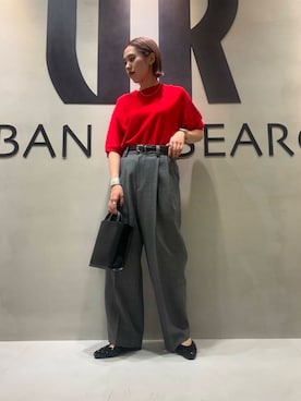 「nicholson&nicholson（ニコルソンアンドニコルソン）のアイテム」を使った、和さん（レディース・161cm）の秋コーディネート