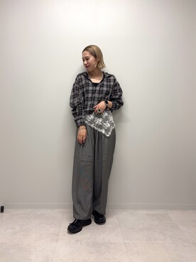 和さん(レディース・161cm)の秋コーディネート