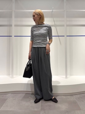 「URBAN RESEARCH（アーバンリサーチ）のアイテム（パンツ）」を使った、和さん（レディース・161cm）の春コーディネート