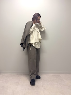 和さん（レディース・161cm）の冬コーディネート