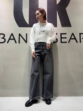 「URBAN RESEARCH ROSSO WOMEN（アーバンリサーチ　ロッソ）のアイテム（ダウンジャケット/コート）」を使った、和さん（レディース・161cm）の冬コーディネート