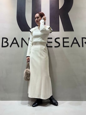 「Aラインスカート」｜和さん（レディース・161cm）の秋コーディネート