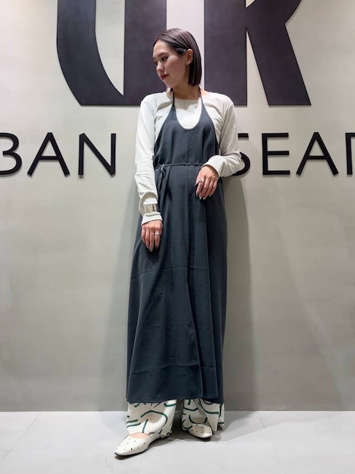 ワンピース LiiLU folk apron 6y Liilu - Folk Embroidered Apron Dress - Ecru | Smallable