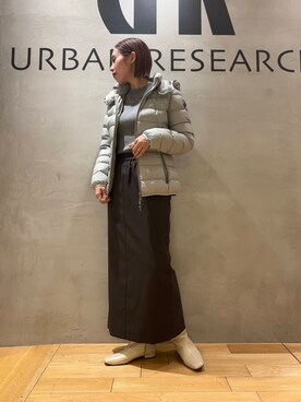 「オンオフ兼用」｜「アイテム（その他アウター）」を使った、和さん（レディース・161cm）の秋コーディネート
