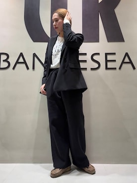 「クラークス」｜和さん（レディース・161cm）の冬コーディネート