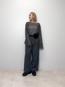 和さん(レディース・161cm)の秋コーディネート