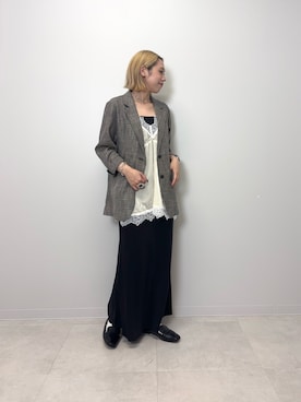 「RODE SKO（ロデスコ）のアイテム（シューズ）」を使った、和さん（レディース・161cm）の秋コーディネート
