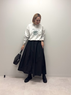 和さん（レディース・161cm）の冬コーディネート