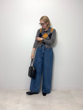 和さん（レディース・161cm）の秋コーディネート