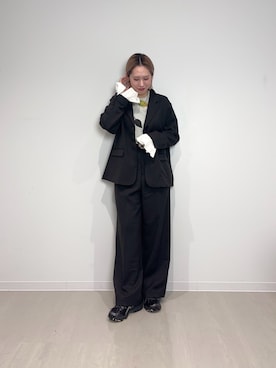 和さん(レディース・161cm)の冬コーディネート