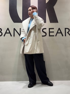 「URBAN RESEARCH ROSSO WOMEN（アーバンリサーチ　ロッソ）のアイテム（ダウンジャケット/コート）」を使った、和さん（レディース・161cm）の秋コーディネート