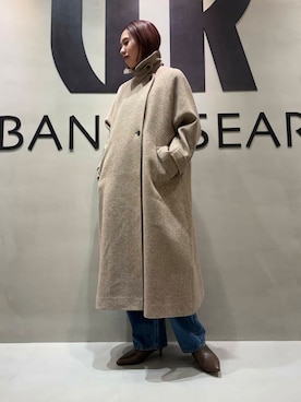 「カーブデニム」｜和さん（レディース・161cm）の秋コーディネート