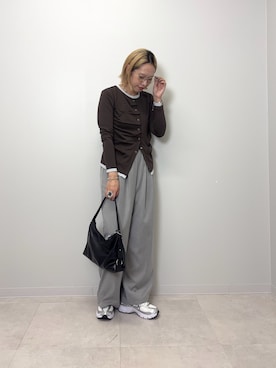 和さん(レディース・161cm)の秋コーディネート